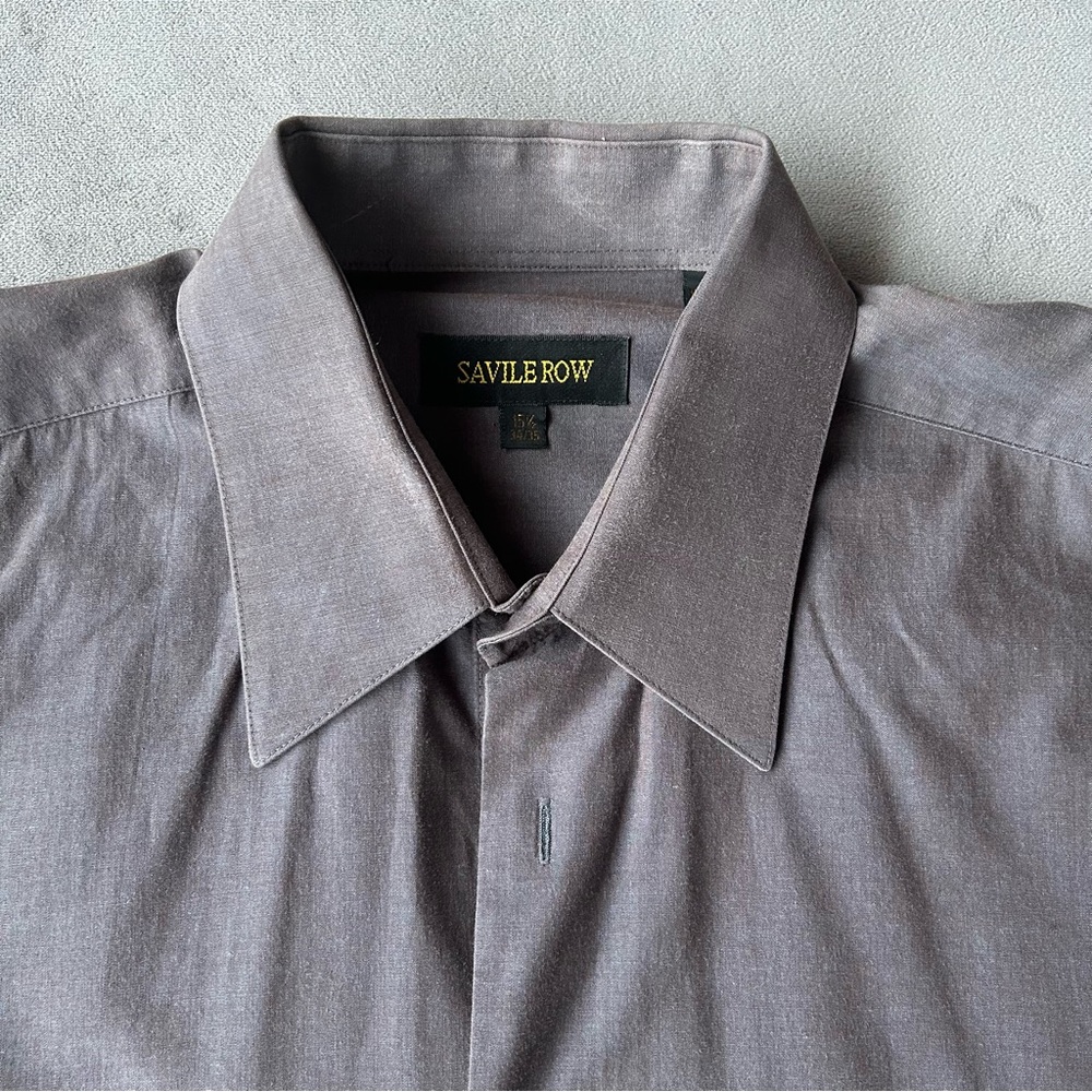 Savile Row ~ Button Up Dress Shirt ~ Men’s Size 15.5